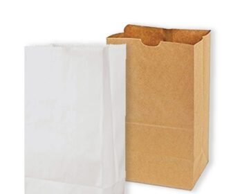 WHITE CRAFT PAPER SOS BAG